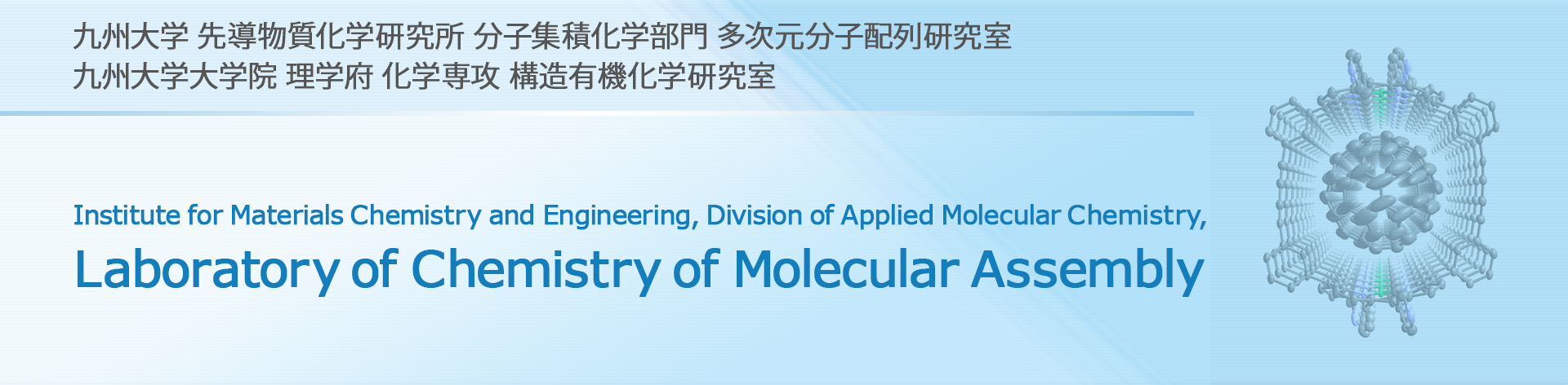 Institute for Materials Chemistry and Engineering, Division of Applied Molecular Chemistry, Laboratory of Chemistry of Molecular Assembly